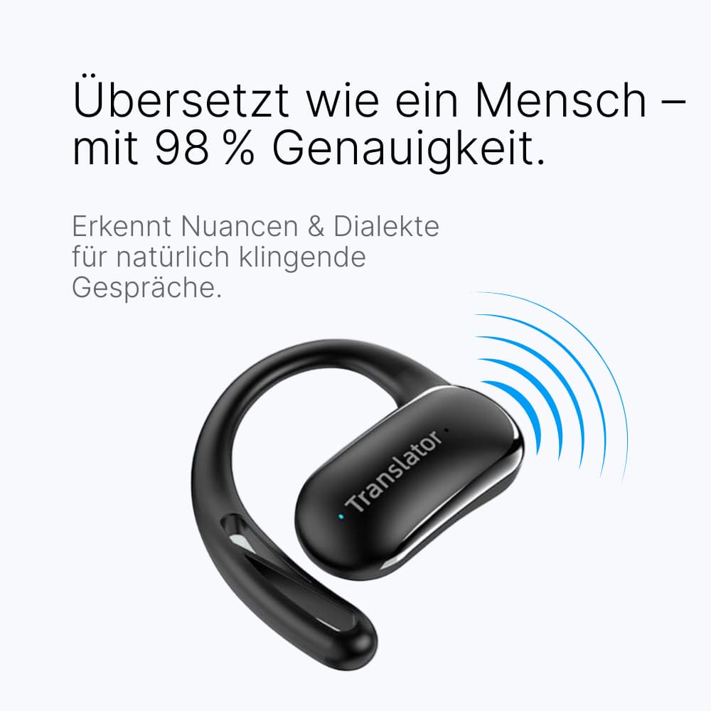 AI F56 PRO | Premium 3-in-1 Kopfhörer für Echtzeitübersetzung