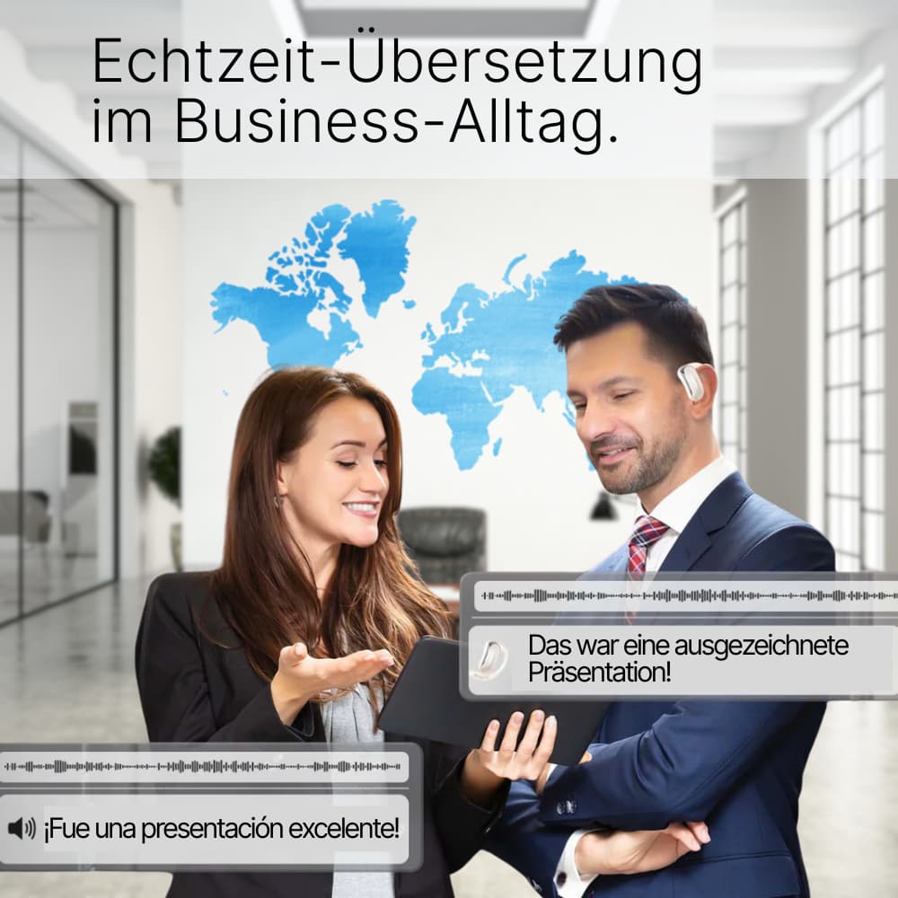 AI F56 PRO | Premium 3-in-1 Kopfhörer für Echtzeitübersetzung
